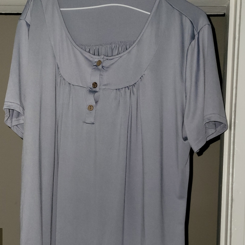 Gray blouse